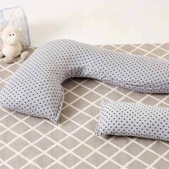 Star Printed U-Shape Pillow