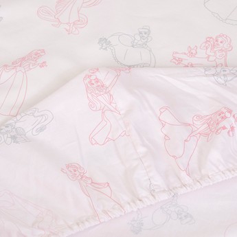 Disney Princess Fitted Sheet and Pillowcase Set