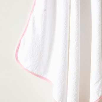 Juniors Embroidered Hooded Towel - 76x76 cms