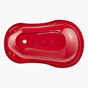 Keeeper Cars Print Baby Bath Tub with Plug