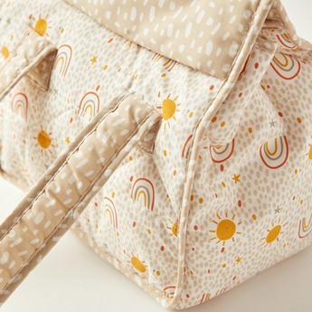 Juniors Happy Sunshine Print Diaper Bag