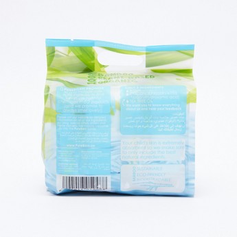 Pureborn Chemical-Free Travel Wipes - 80 Wipes