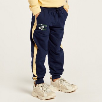 Lee Cooper Printed Long Sleeve Sweatshirt and Jogger Set