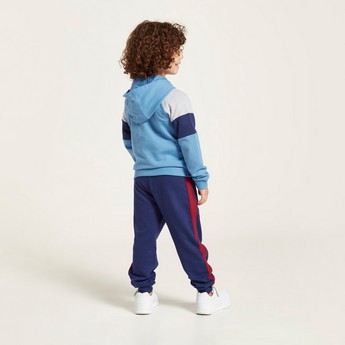 Juniors Solid Jog Pants with Drawstring Closure and Pockets