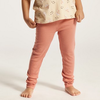 Juniors Printed Short Sleeve Top and Pyjama Set