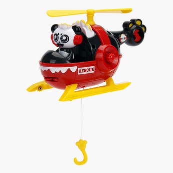 Ryan's World Rescue Helicopter with Combo Panda Toy