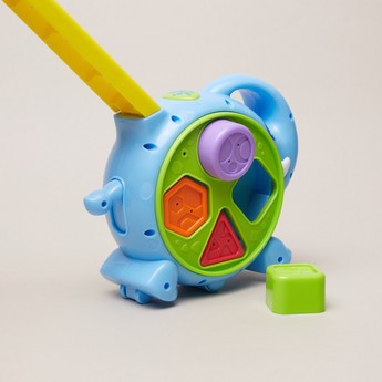 The Happy Kid Company 2-in-1 Push n' Glow Elephant