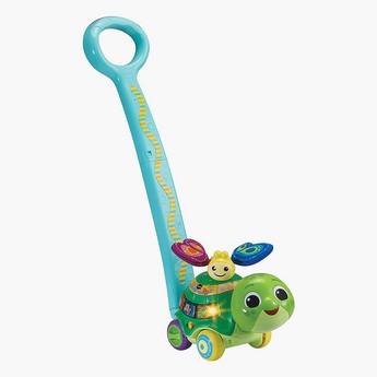 V-Tech 2-in-1 Push and Discover Turtle Toy