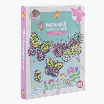 Tiger Tribe Butterflies Movable Window Art Set