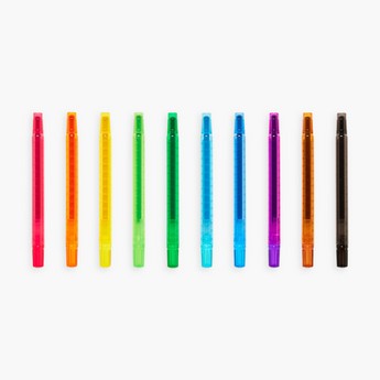 OOLY Yummy Yummy Scented Twist-Up Crayons- Set of 10