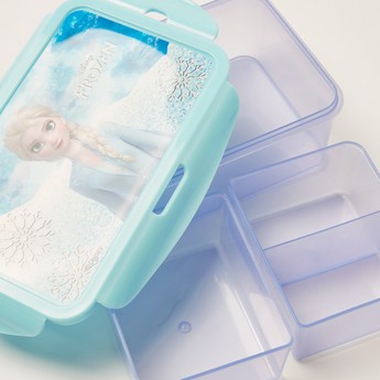 #Collection disclaimer required# Simba Frozen Print Lunch Box with Clip Lock Lid