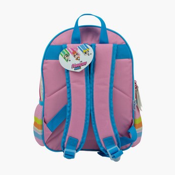 The Powerpuff Girls Print Backpack with Adjustable Straps - 14 inches