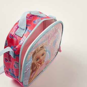 Simba 5-Piece Barbie Print Trolley Backpack Set