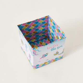 Juniors Mermaid Printed Storage Box