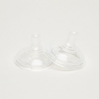 Tommee Tippee Closer to Nature 2-Piece Medium Flow Teat Set -3 months+