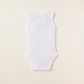 Juniors Round Neck Bodysuit