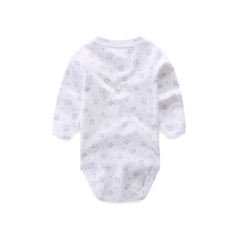 5pcs/lot Baby Bodysuits Autumn Newborn 100% Cotton Body Baby Long Sleeve Underwear Infant Jumpsuits Boys Girls Pajamas Clothes