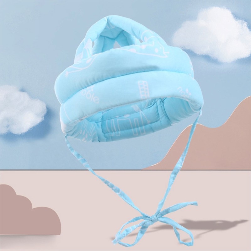 Baby Cotton Safety Helmet Head Cover Security Anti-collision Protective Protective Helmet for Babies Baby Gifts