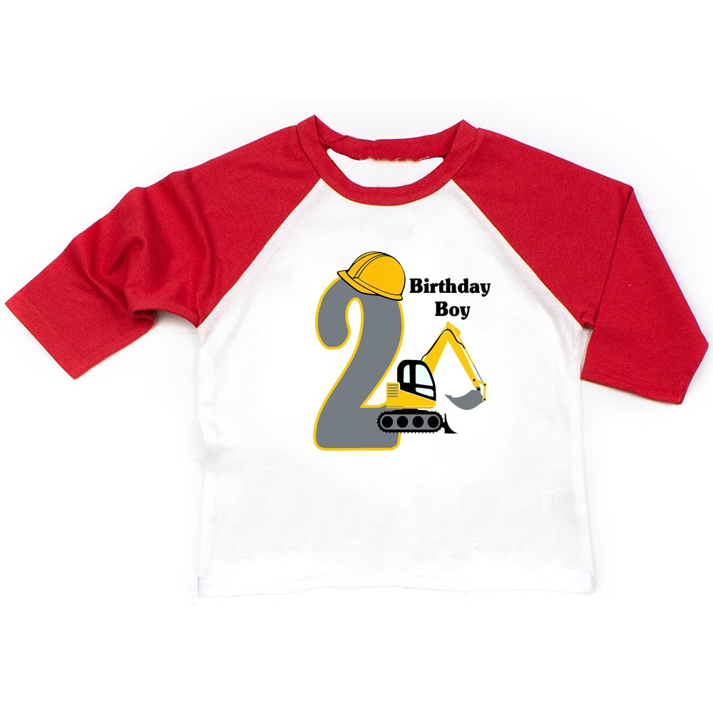 Dinosaur Birthday Shirt Birthday T-shirt Birthday Trcuk Tee Dinosaur Shirt Party Dinosaur Theme Gift Boys Fashion T-shirt