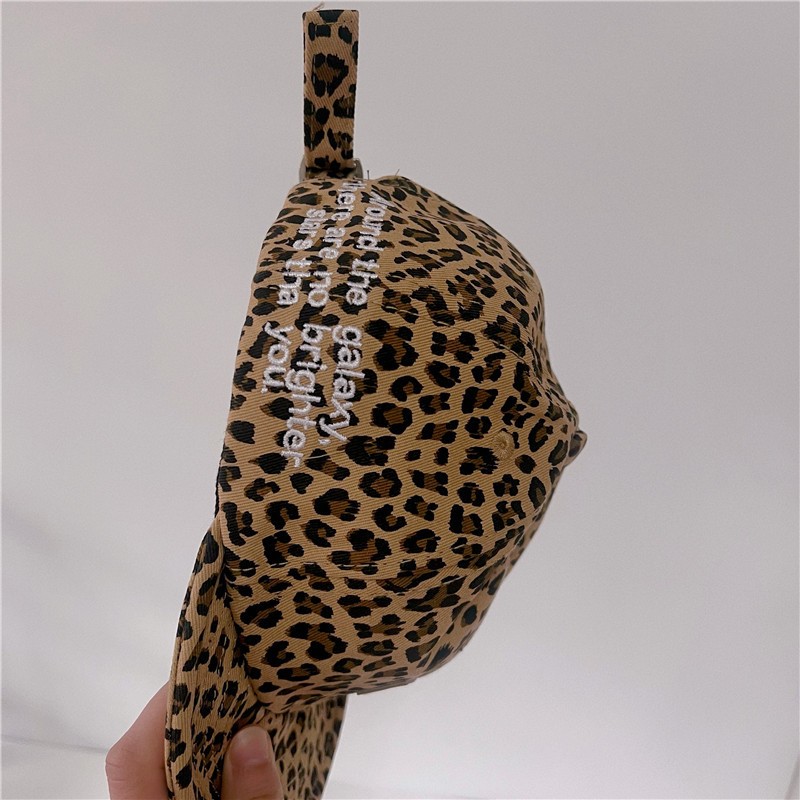 MILANCEL 2022 summer kids hat printed leopard alphabet children hat