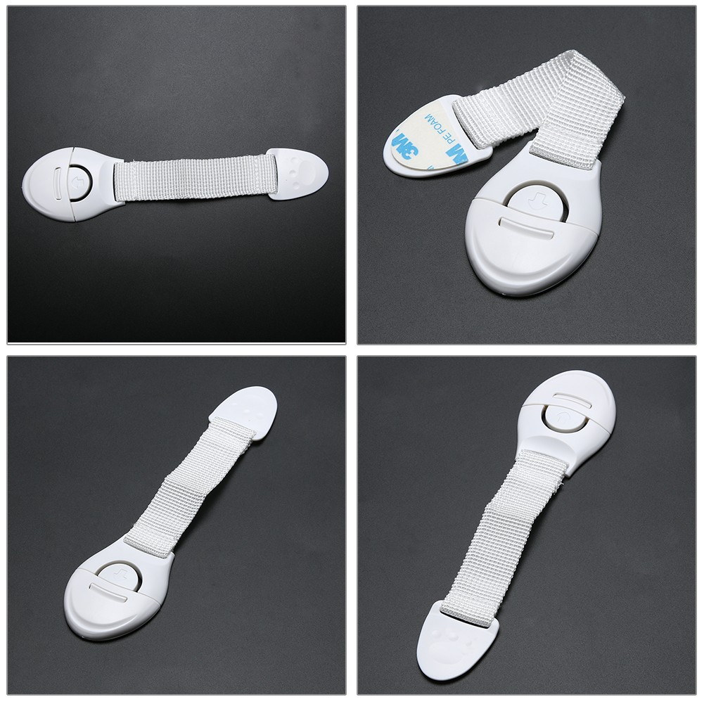 Baby Safety Lock Protect Children Children from Drawer or Toilet Lock Multifunction Cloth Safety Belt Lock Products for Baby1pc