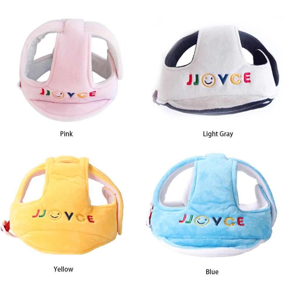 Baby Safety Helmet Head Protection Hats Cotton Toddler Infant Adjustable Anti-Fall Hats Children Walking Crawling Crash Hat