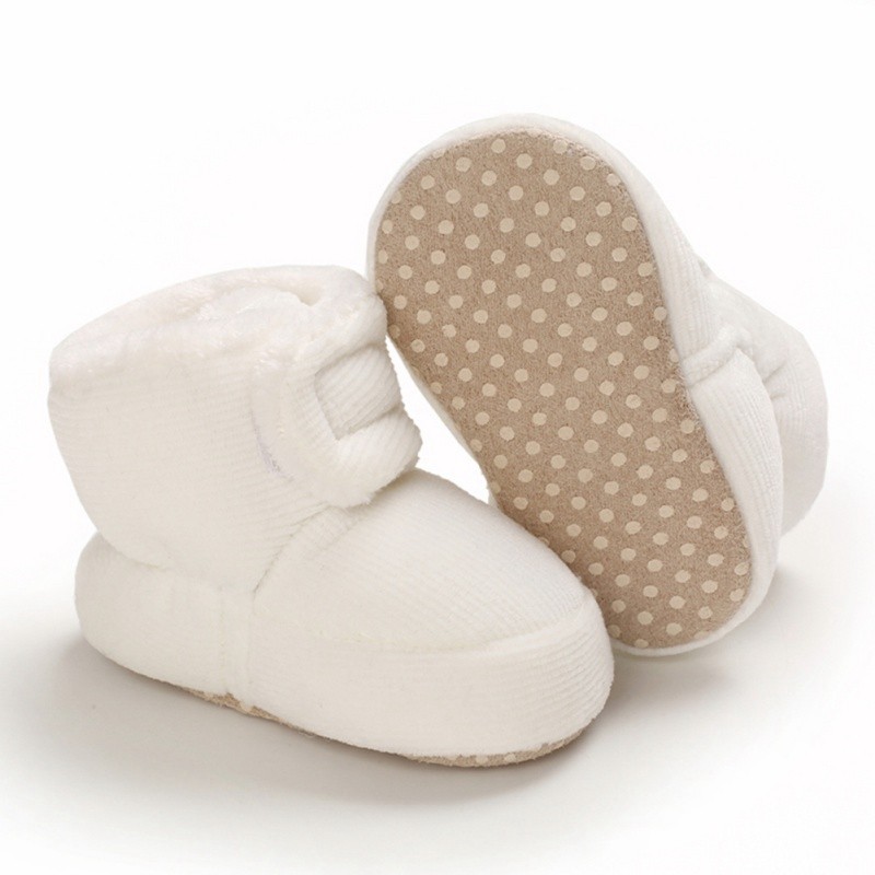 Newborn Super Warm Winter Boots Toddler Girls Princess Boots Winter First Step Boots Soft Sole Baby Toddler Shoes