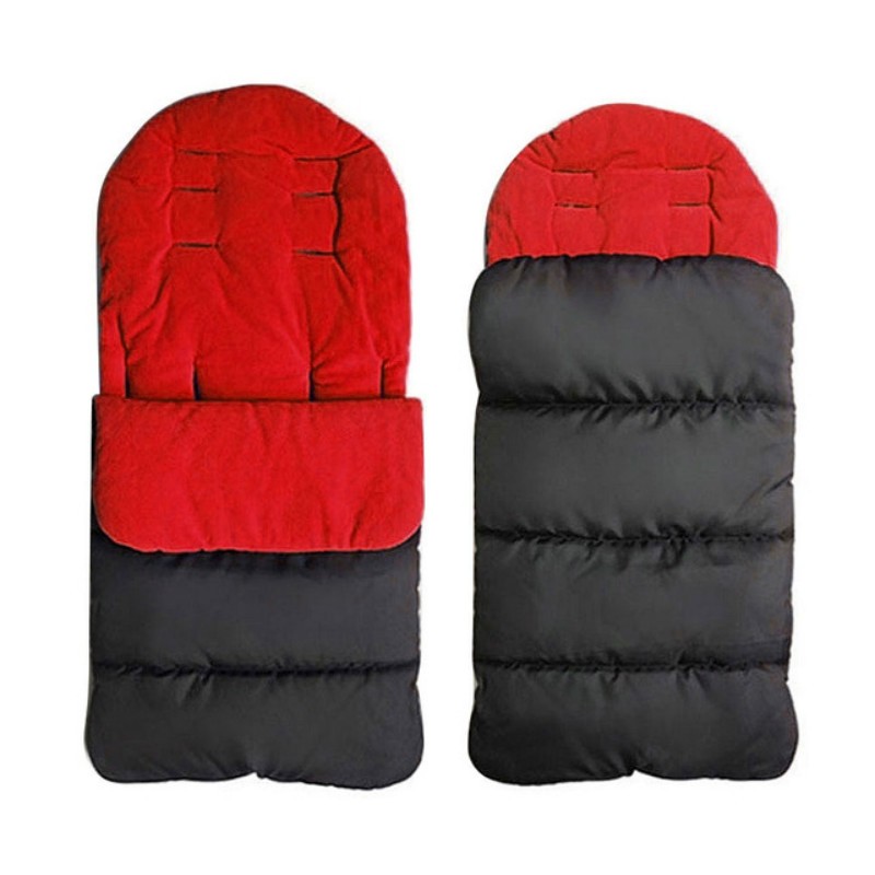 Winter Windproof Infant Infant Sleeping Bag Cold Protective Stroller Carriage Mat Foot Cover