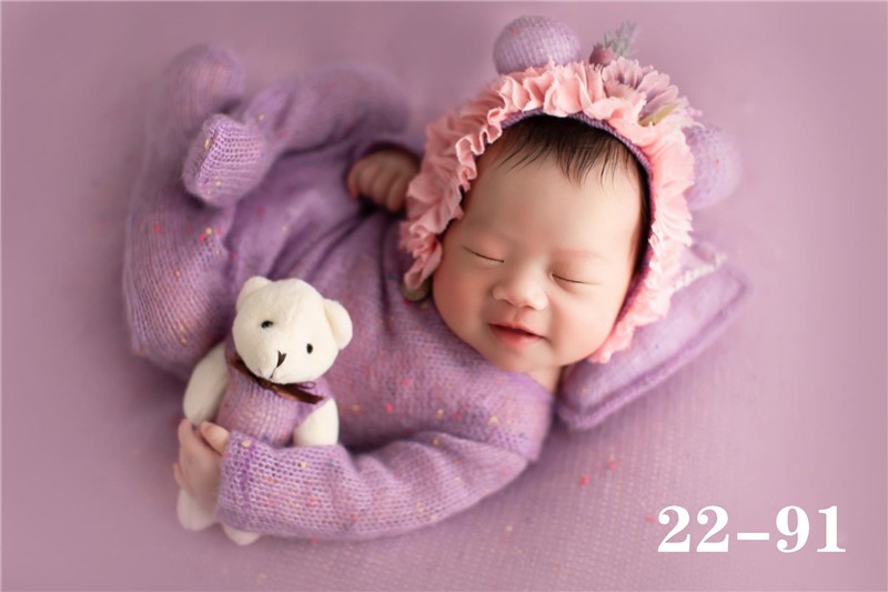 Newborn Photography Accessories, 0-1 Month, Boy and Girl Hat, Bodysuit, Photo Studio Outfits