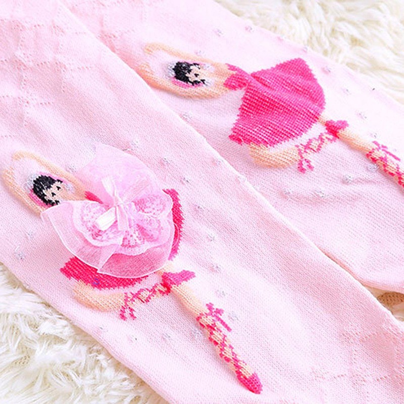 Autumn Cotton Tights For Girls Cute And Soft Knitted Tights For Little Girls Baby Clothes