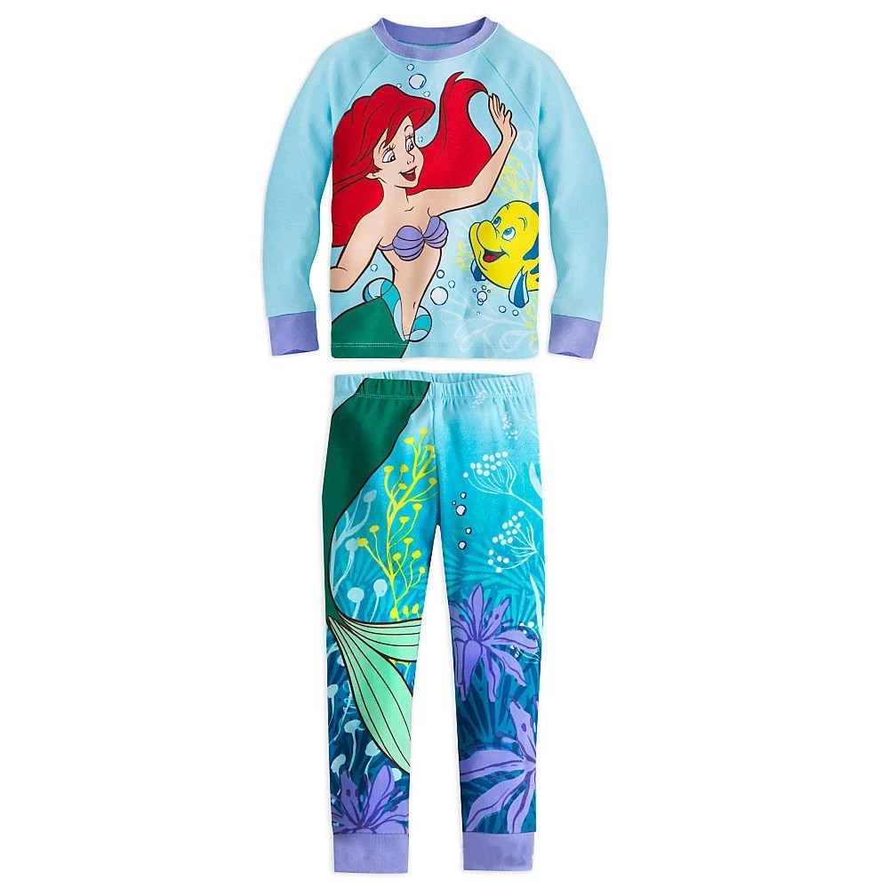 New Children's Rapunzel Clothing Set Boys Sleepwear Clothes Kids Pajamas Set Baby Girls Cotton Pajamas Cartoon Pajamas