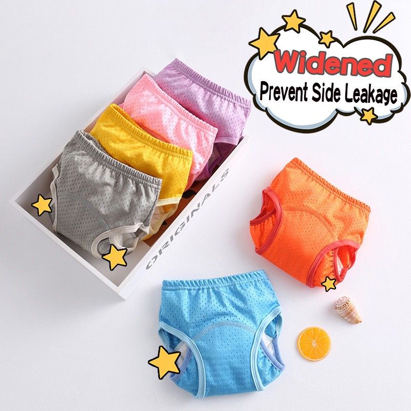 Infant Training Panties Breathable Summer Baby Diaper Potty Training Pants for Children Waterproof Infant Underwear Cloth Diaper