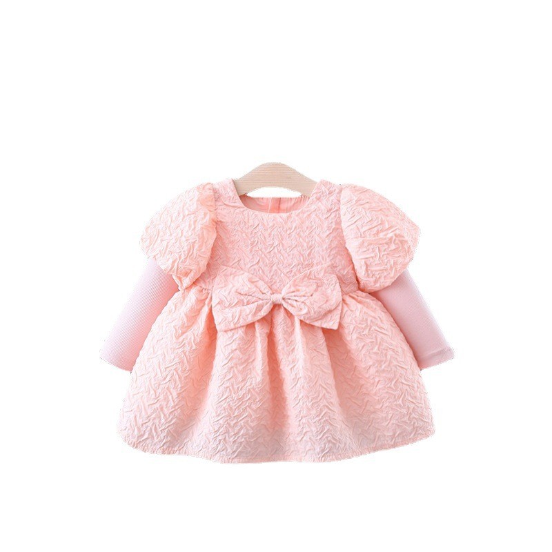 Girls Long Sleeve Autumn Children's Clothing Princess Dress for Kids Newborn Baby Dresses Baby Girls Clothes 1-4 Years