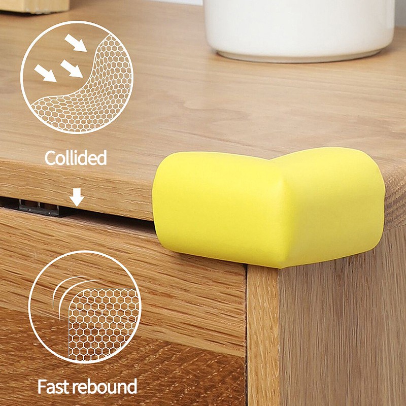 Baby Table Desk Safety Corner Protector Children Edge Guard Kids Furniture Corner Bumper Angle Soft Protection NBR