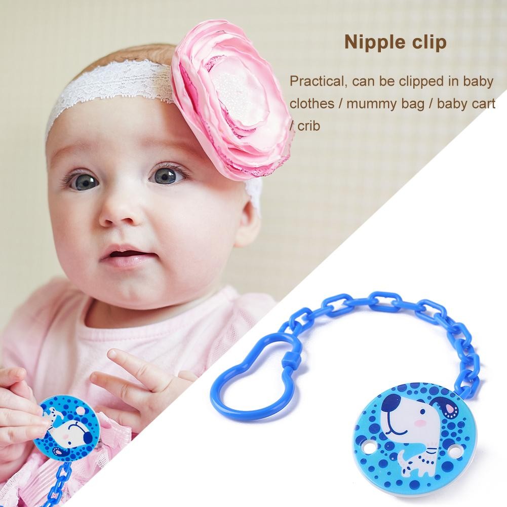 Baby Care Pacifier Clip Baby Doll Chain Feeding Product Animal Cartoon Baby Pacifier Anti-lost Chain Accessories