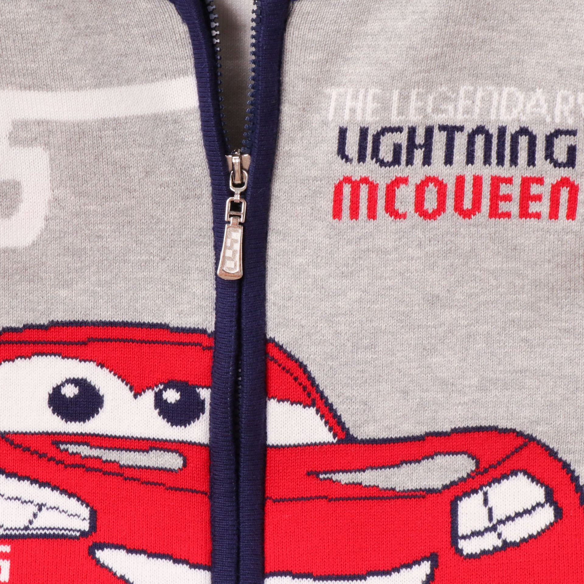 Autumn Little Boys Clothes Lightning McQueen Embroidery Knit Cardigan Sweater Winter Clothes Christmas Fashion Children Tops