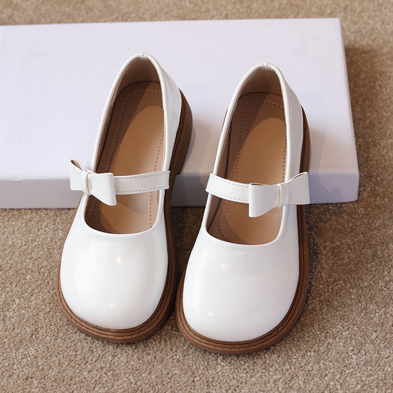 Student Girls Leather Shoes College Style Kids Mary Jane Shoes Children Girls Party Cosplay Loafers Casual School Girl Shoes