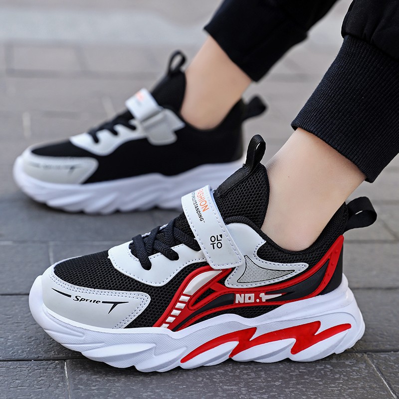 Kids Sneakers 2022 Spring New Boys Breathable Mesh Casual Sneakers Children Lightweight Running Shoes Girls Tenis Outdoor