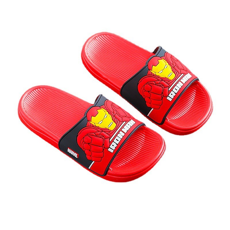 Disney children's slippers cartoon non-slip home bath boys indoor and outdoor wear summer beach shoes