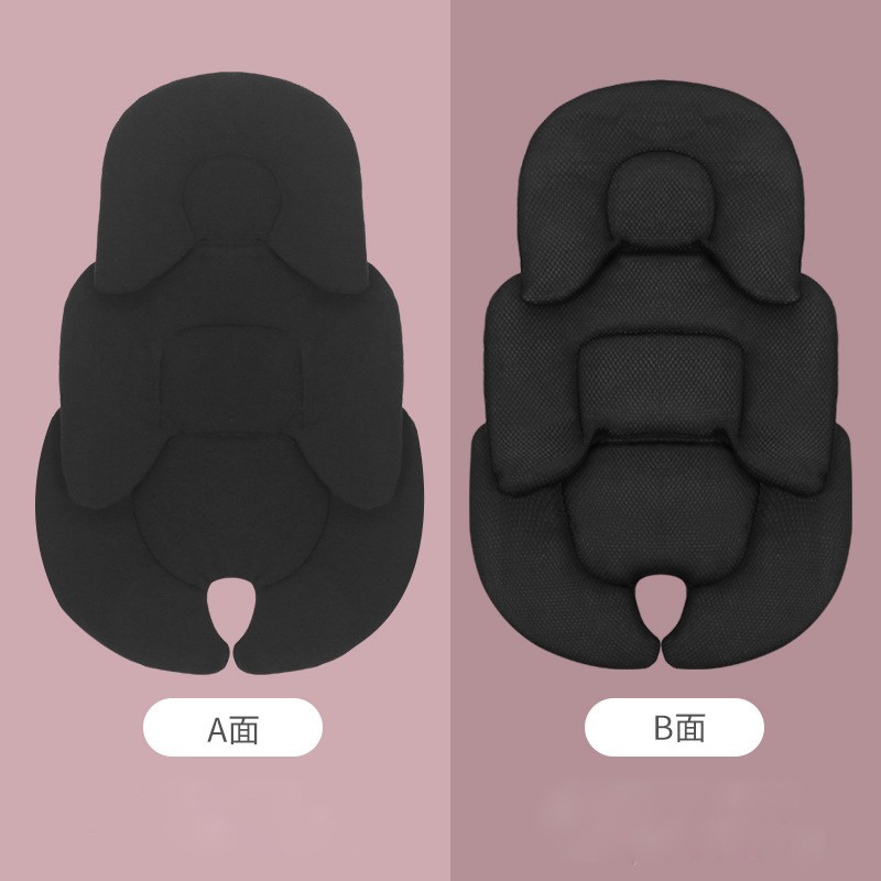 Baby Stroller Cushion Car Seat Inserts Baby Head Support Neck Pillow Mattress Breathable Mesh Liner Thermal Stroller Mat