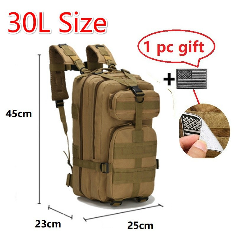 30L/50L 1000D Nylon Waterproof Backpack Outdoor Military Backpacks Tactical Sports Camping Hiking Trekking Hunting Hunting Bag