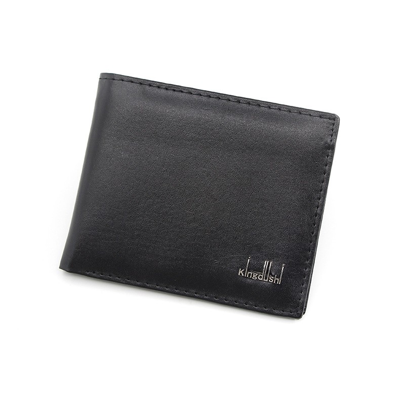 Business Men's Leather Wallets PU Leather for Men Credit ID Card Holder Solid Wallet Pockets Bags carteira portfel cartera hombre