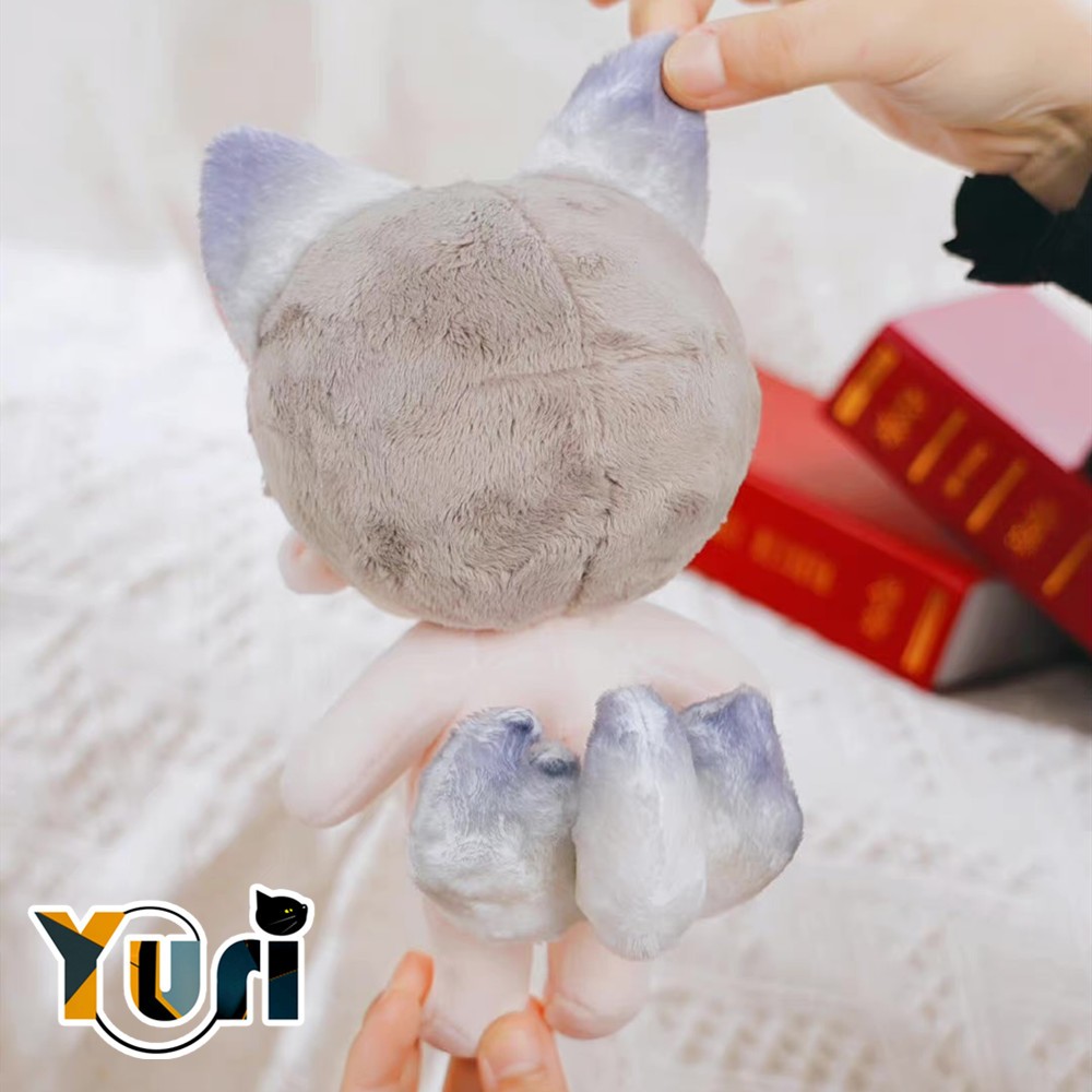 Original Anime Fuli Fox Tail Cute 10cm 20cm 40cm Plush Doll Body Toys Body Birthday Gift C OM