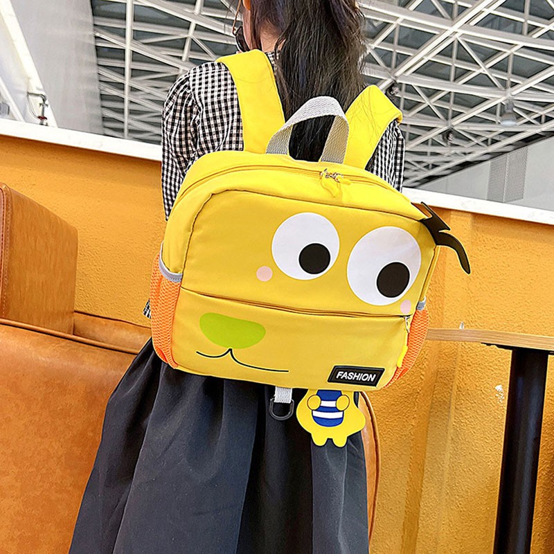 As Kindergarten School Bag Boys Girls Light Ridge Protection Backpack Cartoon Anti-lost Bag Kid Messenger Shoulder Bag