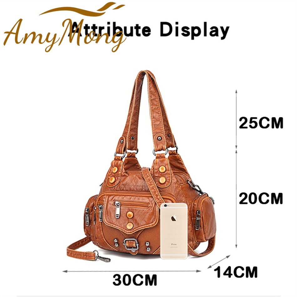 New Fashion High Quality Woman Messenger Bag Luxury Soft Leather Handbags Women Bags Designer Famous Brand Women Shoulder Bag