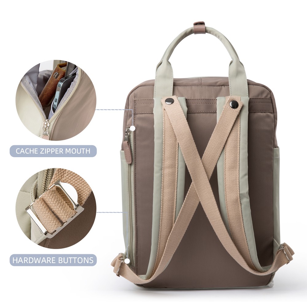 New Pastel Waterproof Single Pack Carrying Backpack Female Laptop Multifunctional Duffle Backpack