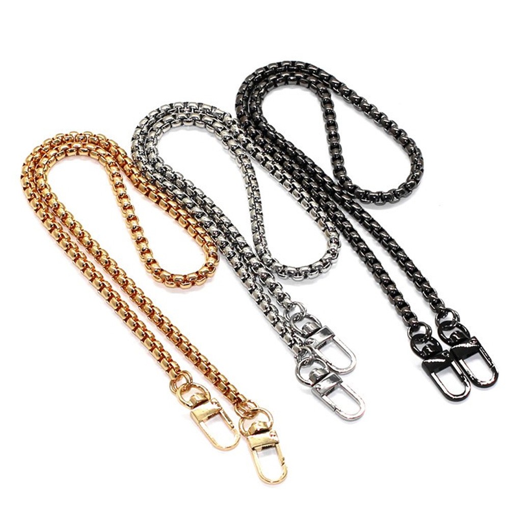 120cm Bag Parts Handbag Chain Metal Bag Strap With Buckle Replacement Purse