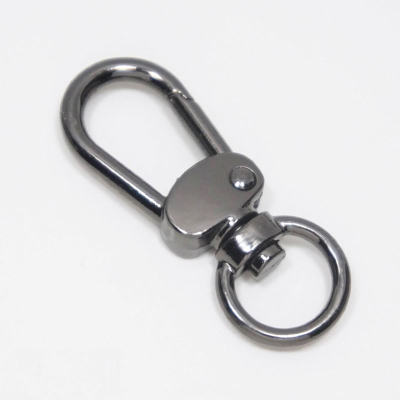 Metal Swivel Eye Snap Hook Trigger Lobster Clasps Clip for Leather Craft Bag Strap Belt Webbing Keychain DIY Luggage Accessories