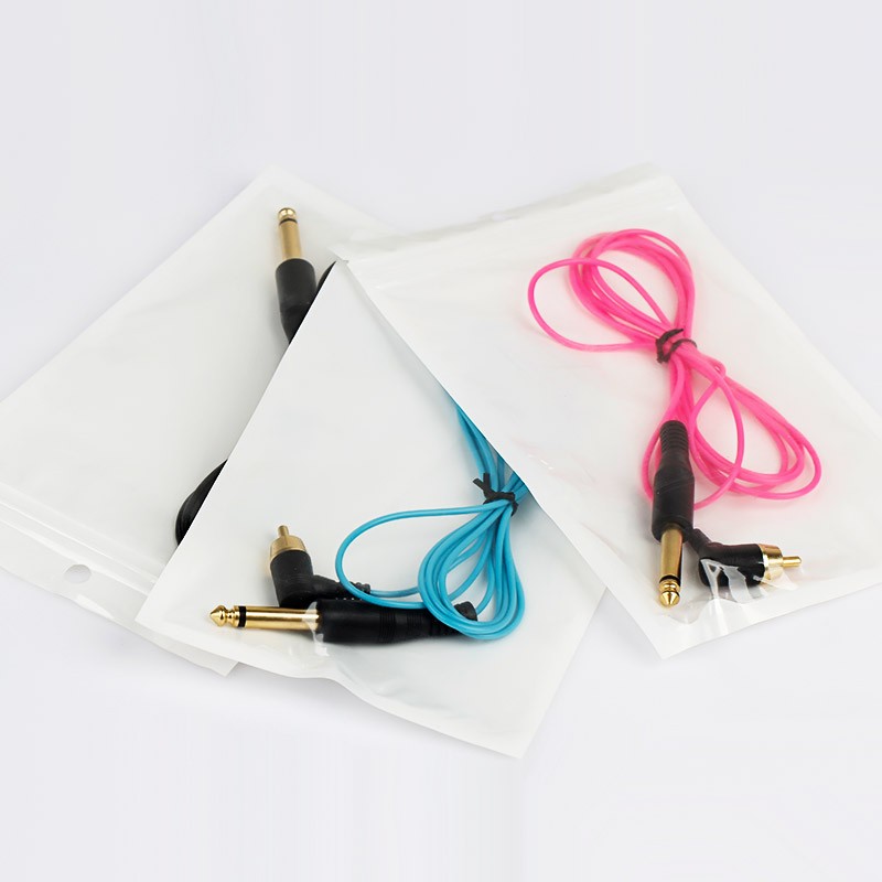 High Quality Tattoo Clip Cord RCA Power Cord 2m Soft Silicone Tattoo Cable For Tattoo Machine