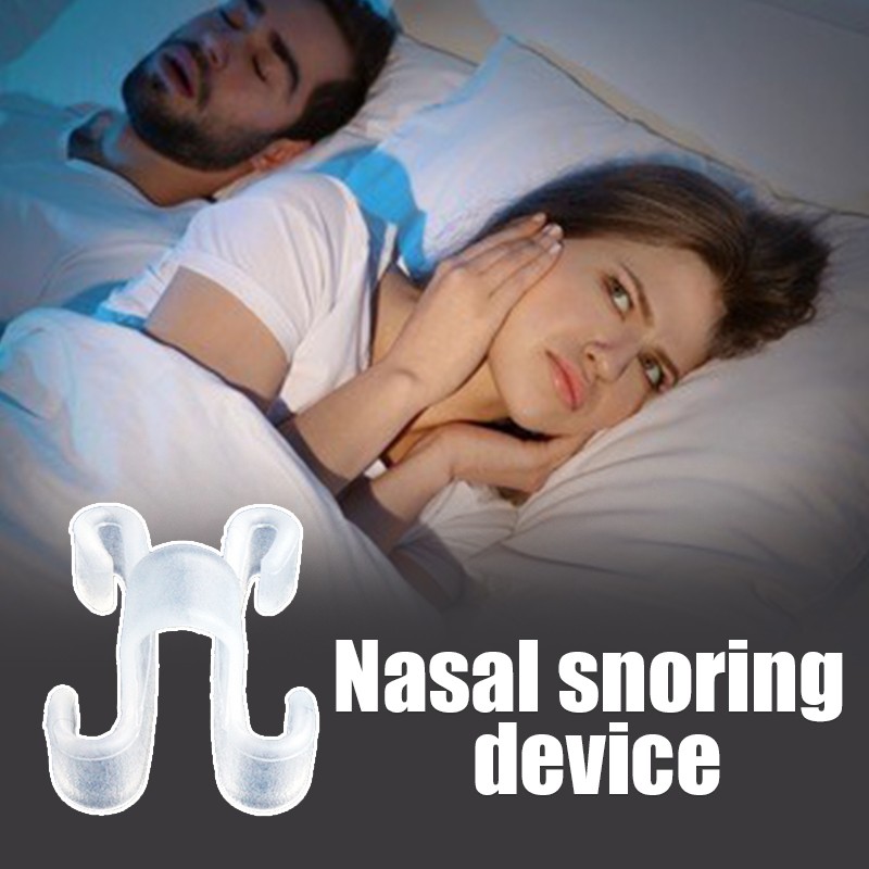 1/4pcs Magnetic Silicone Anti Snoring Stop Snoring Nose Clip Sleep Tray Sleep Help Sleep Apnea Protect Night Device